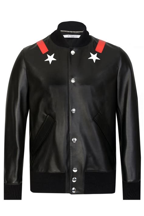 givenchy leather bomber jacket red|givenchy bomber jacket women's.